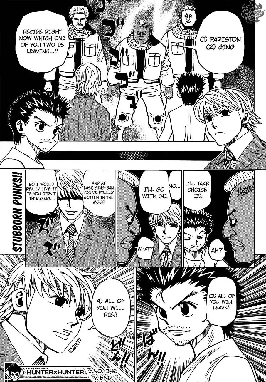 Hunter x Hunter Chapter 346 19